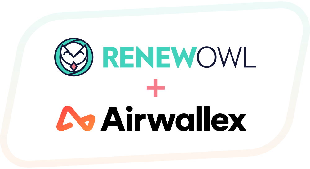 renew owl used with air wallex is the future of subscription payments